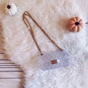 Clear Jelly Crossbody